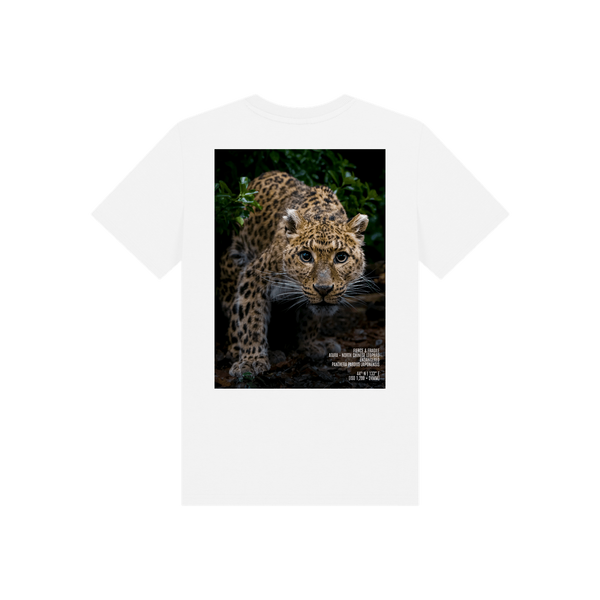White Printed Kids T-Shirt Back