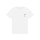 White Printed Kids T-Shirt Front