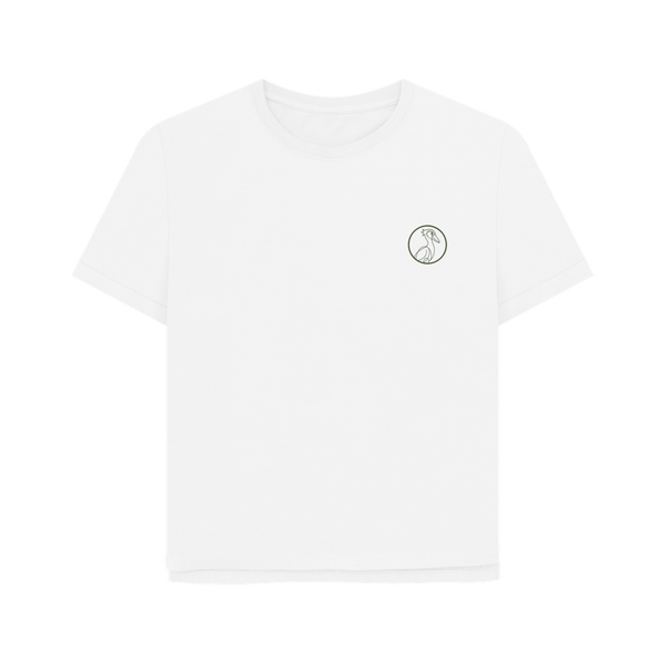 White Printed T-shirt Front