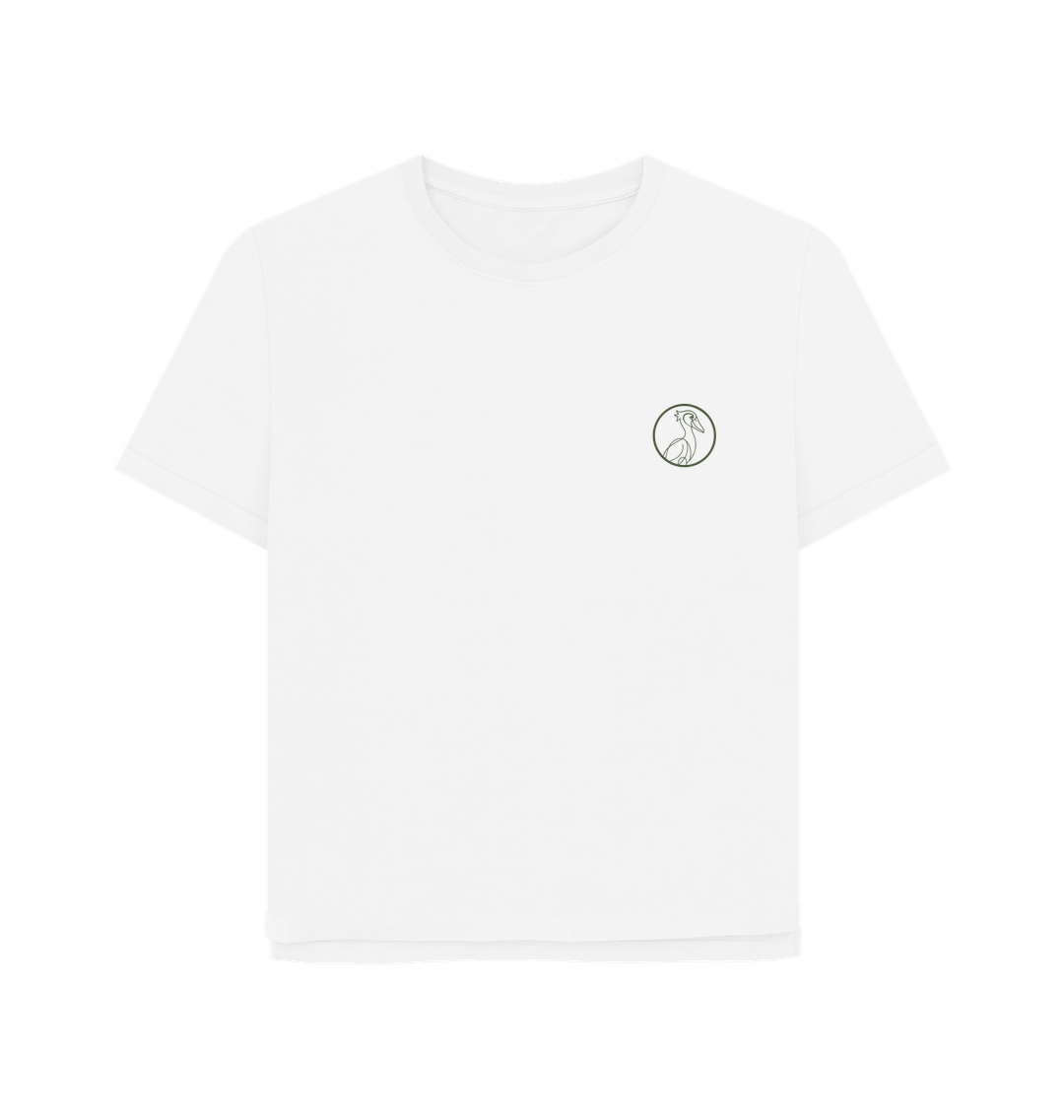 White Printed T-shirt Front