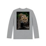 Athletic Grey Printed Kids T-Shirt Back