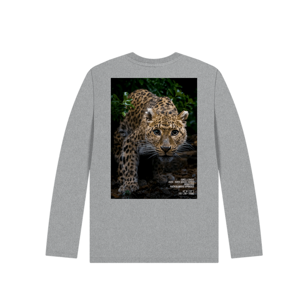 Athletic Grey Printed Kids T-Shirt Back