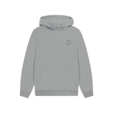 Athletic Grey Printed Hoody Front