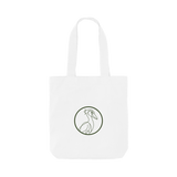 White Printed Bag Back