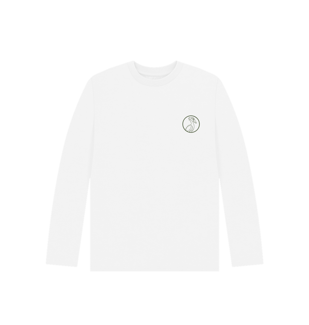 White Printed Kids T-Shirt Front