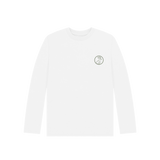 White Printed Kids T-Shirt Front