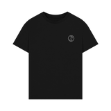 Black Printed T-shirt Front