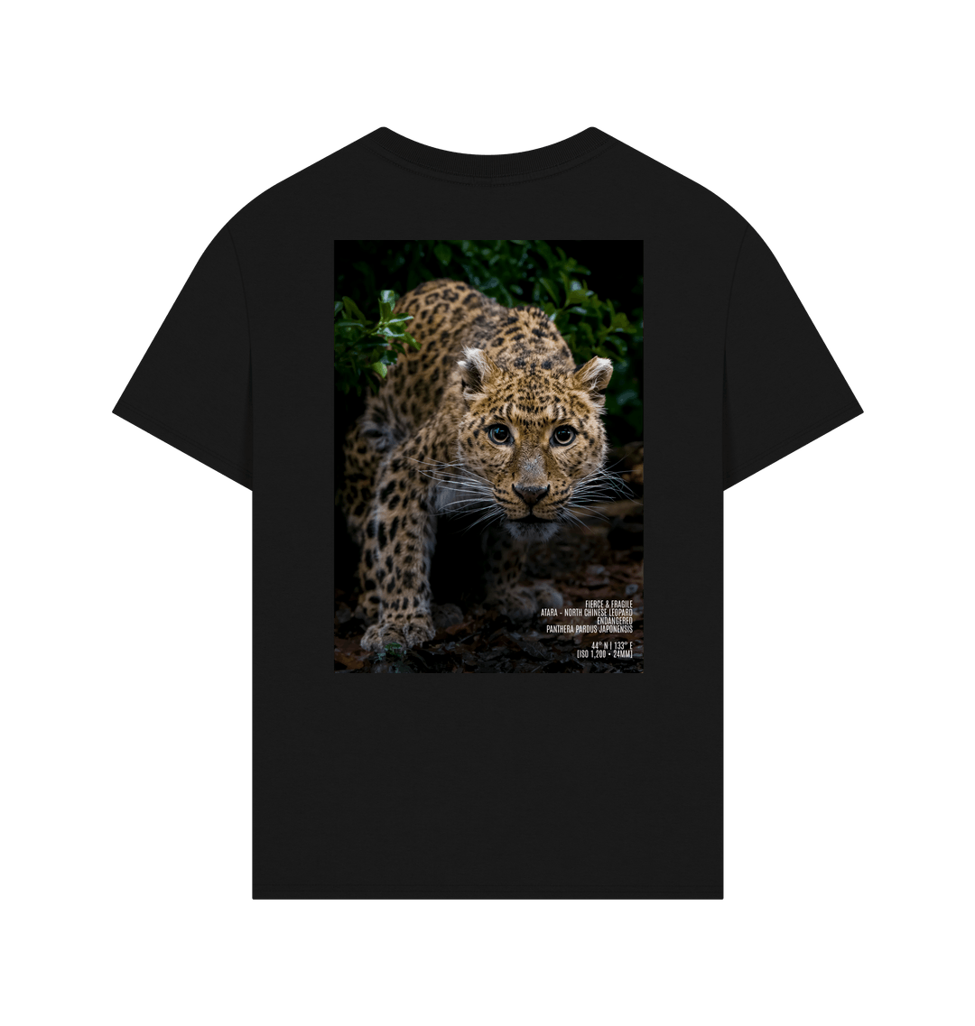 Black Printed T-shirt Back