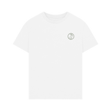 White Printed T-shirt Front
