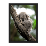 Black Frame Framed art print Front