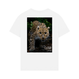 White Printed T-shirt Back