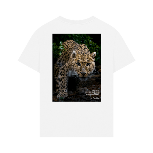 White Printed T-shirt Back