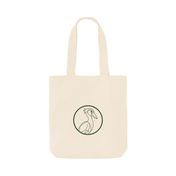 Natural Printed Bag Back