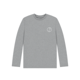 Athletic Grey Printed Kids T-Shirt Front