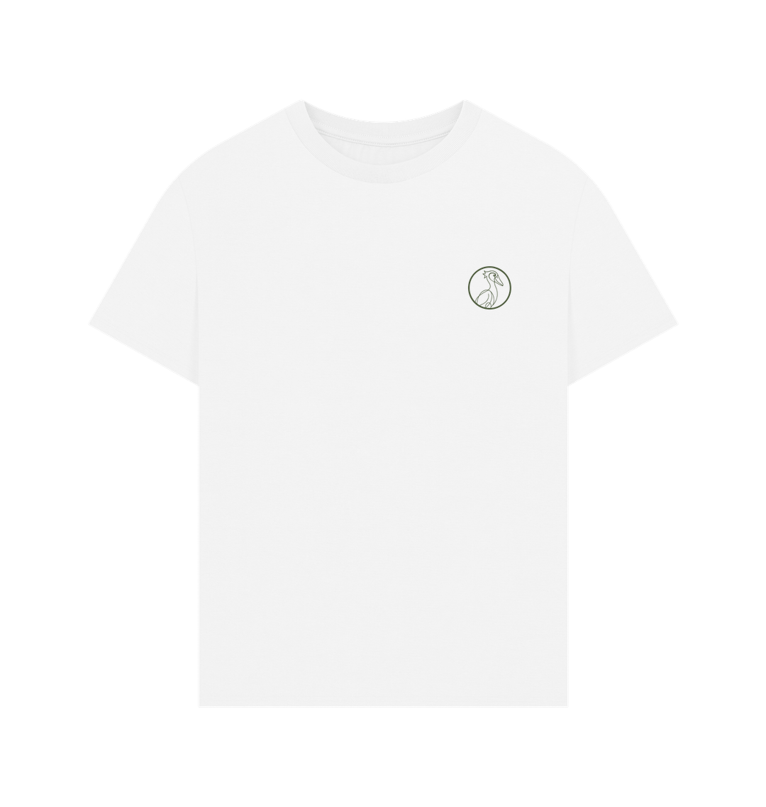 White Printed T-shirt Front