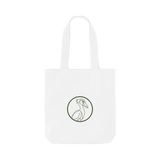 White Printed Bag Back