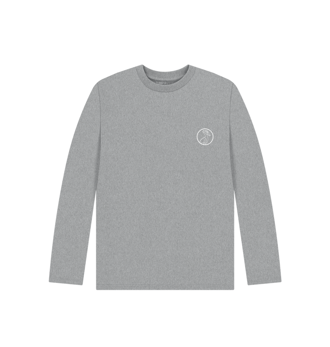 Athletic Grey Printed Kids T-Shirt Front