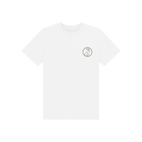White Printed Kids T-Shirt Front