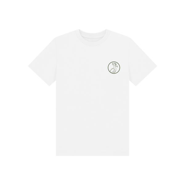 White Printed Kids T-Shirt Front