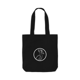 Black Printed Bag Back