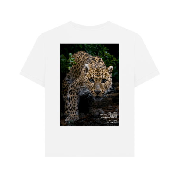 White Printed T-shirt Back