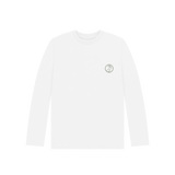 White Printed Kids T-Shirt Front