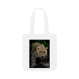 White Printed Bag Front