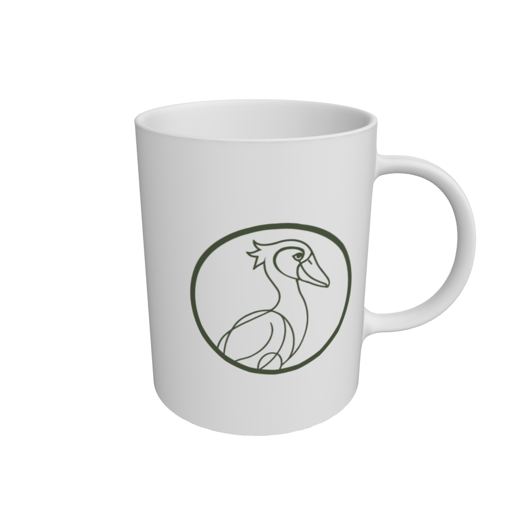 White Mug Front