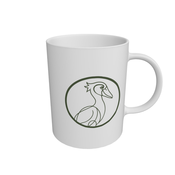 White Mug Front