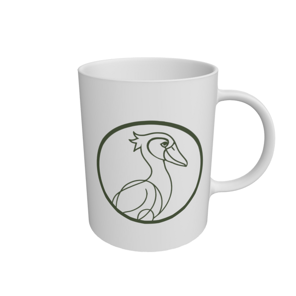 White Mug Front